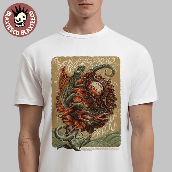 Wide Spread Panic Morrison CO 2025 Concert Poster At Red Rocks Amphitheatre On June 27 28 And 29 2025 Classic T-Shirt