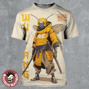 Wu Tang Clan Baltimore Maryland 2025 Venue Poster At CFG Bank Arena On June 6 2025 Killer Bee Artwork All Over Print Shirt