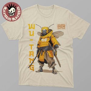 Wu Tang Clan Baltimore Maryland 2025 Venue Poster At CFG Bank Arena On June 6 2025 Killer Bee Artwork Unisex T-Shirt