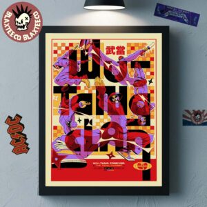 Wu Tang Clan The Final Chamber Tour Phoenix Arizona 2025 Gig Poster At PHX Arena On June 19 2025 Home Decor Poster Canvas