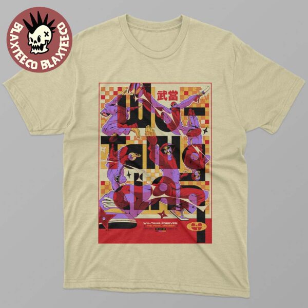 Wu Tang Clan The Final Chamber Tour Phoenix Arizona 2025 Gig Poster At PHX Arena On June 19 2025 Unisex T-Shirt