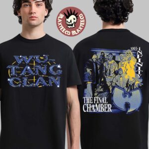 Wu Tang Clan The Final Chamber Wu Tang Forever Tour 2025 Infinity Two Sided Essentials T-Shirt