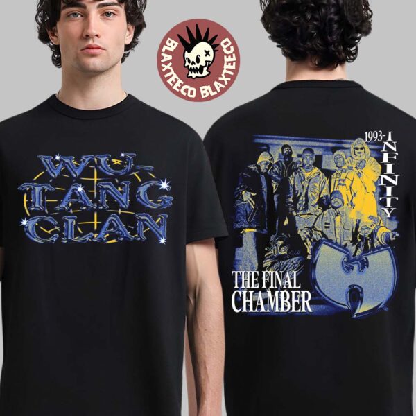 Wu Tang Clan The Final Chamber Wu Tang Forever Tour 2025 Infinity Two Sided Essentials T-Shirt