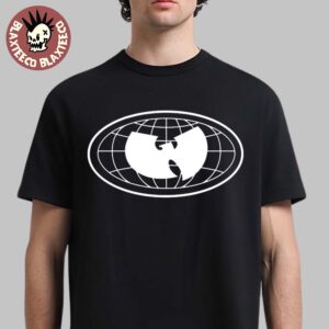 Wu Tang Clan Wu Globe Black And White Logo Unisex T-Shirt
