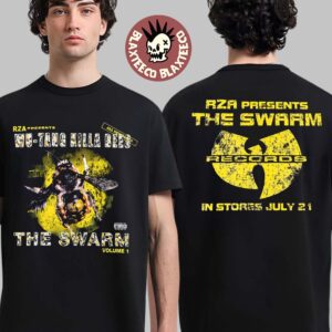 Wu Tang Clan Wu Tang Killa Bees The Swarm Volume 1 In Stores July 21 Two Sided Unisex T-Shirt