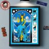 Primus Onward And Upward Paso Robles California 2025 Gig Poster At Vina Robles Amphitheatre On July 5 2025 Home Decor Poster Canvas