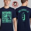 Wu Tang Clan Columbus Ohio 2025 Concert Poster At Nationwide Arena On July 9 2025 Unisex T-Shirt
