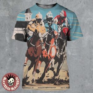 311 Louisville Kentucky 2025 Gig Poster At Iroquois Amphitheater On July 2 2025 Horse Racing Art All Over Print Shirt