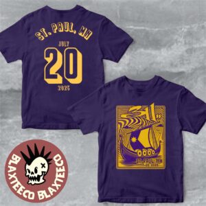 311 St Paul Minnesota 2025 Event Merch Tee At Minnesota Yacht Club Festival On July 20 2025 Two Sided T-Shirt