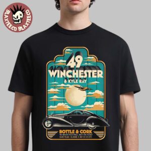 49 Winchester And Kyle Ray Dewey Beach Delaware At Bottle And Cork On July 22 2025 Automobile Art T-Shirt