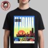 Alabama Shakes Chicago Illinois 2025 Diptych Poster At The Salt Shed Outdoors On July 15 2025 Unisex T-Shirt