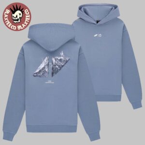 Avicii X Tomorrowland Avicii Forever Capsule Collection 2025 Stone Logo Blue Hoodie