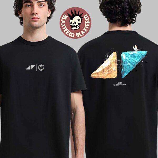Avicii X Tomorrowland Avicii Forever Capsule Collection 2025 Stones Logo Two Sided T-Shirt
