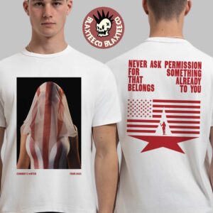 Beyonce Cowboy Carter Tour 2025 Reclamation Tee White Version Never Ask Permission For Something That Already Belongs To You T-Shirt