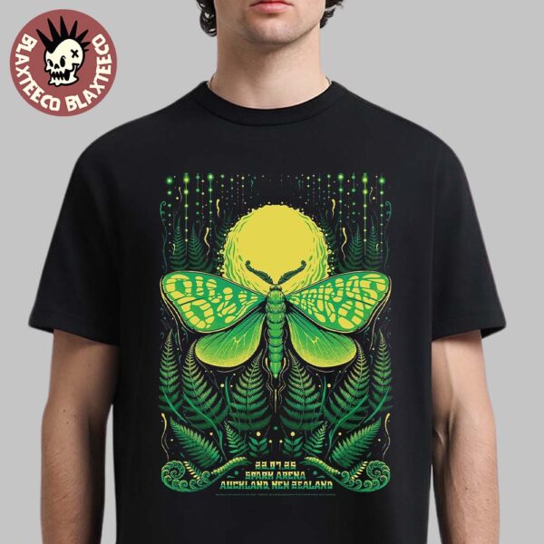 Billy Strings Auckland New Zealand 2025 Event Poster At Spark Arena On July 22 2025 Premium T-Shirt