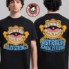 Billy Strings Australia And New Zealand 2025 Tour Exclusive Merchandise The Snake Art Two Sided T-Shirt