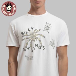 Billy Strings Australia And New Zealand 2025 Tour Exclusive Merchandise The Spider Unisex T-Shirt