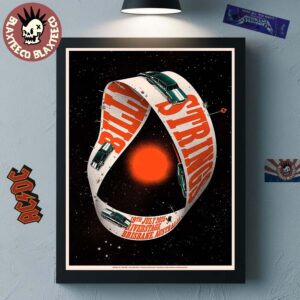 Billy Strings Brisbane Australia 2025 Event Poster At Riverstage On July 19 2025 Home Decor Poster Canvas