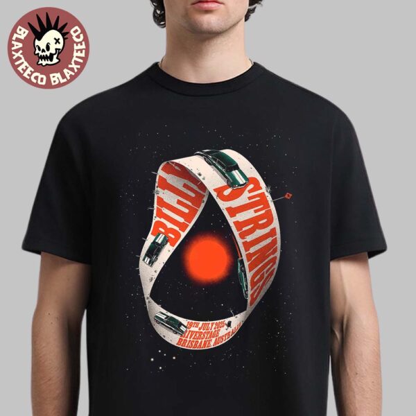 Billy Strings Brisbane Australia 2025 Event Poster At Riverstage On July 19 2025 Unisex T-Shirt