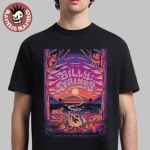 Billy Strings Sydney Australia 2025 Event Poster At ICC Sydney Theatre On July 17 2025 Unisex T-Shirt