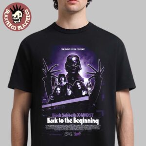 Black Sabbath x Ghost Back To The Beginning The Final Show 2025 The Event Of The Century On July 5 2025 Unisex T-Shirt
