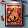 The Offspring Supercharged Worldwide 2025 Cincinnati Ohio Concert Poster At Riverbend Music Center On July 25 2025 Home Decor Poster Canvas