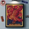 Wu Tang Clan Philadelphia PA 2025 Concert Poster At Wells Fargo Center On July 18 2025 Home Decor Poster Canvas