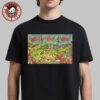 Dead And Company 60 Years Of The Grateful Dead 2025 San Francisco California At Golden Gate Park On August 1 2 And 3 2025 Golden Gate Stealie Two Sided T-Shirt