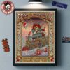 Dead And Company 60 Years Of The Grateful Dead 2025 San Francisco California Full Concerts Poster At Golden Gate Park On August 1 2 And 3 2025 Art By Miles Tsang Poster Canvas