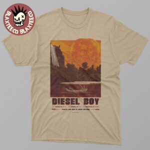 Diesel Boy US Tour November 2025 Gig Poster In Raleigh North Carolina Atlanta Georgia And Greenville South Carolina From November 7 To 9 T-Shirt
