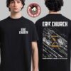 Eric Church Evangeline Vs The Machine Red Rocks Event Tee In Morrison Colorado On July 14 15 16 2025 Two Sided T-Shirt