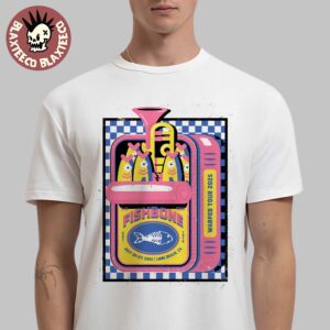 Fishbone Warped Tour 2025 Gig Poster In Long Beach California On July 26 And 27 2025 Classic T-Shirt