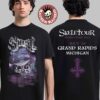 Ghost Skeletour World Tour 2025 Exclusive Merch Tee In Detroit Michigan July 24 2025 Two Sided T-Shirt