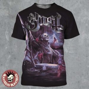 Ghost Skeletour World Tour 2025 Exclusive Tampa Florida Ritual at Amalie Arena July 12 2025 All Over Print Shirt
