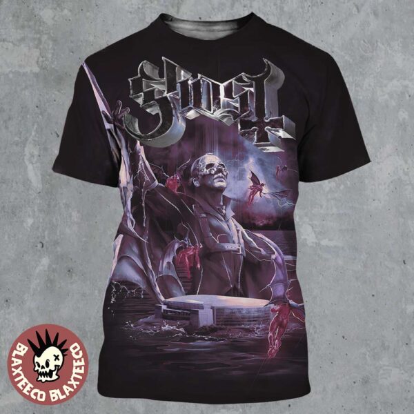 Ghost Skeletour World Tour 2025 Exclusive Tampa Florida Ritual at Amalie Arena July 12 2025 All Over Print Shirt