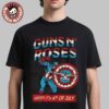 Guns N Roses Happy F’n 4th Of July 2025 Captain America Inspired Art Unisex T-Shirt