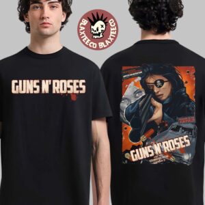 Guns N Roses Stockholm Sweden 2025 Concert Poster At Strawberry Arena On July 4 2025 They Left Her For Dead Now She Is Back With An Appetite For Destruction T-Shirt