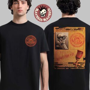Guns N Roses Trondheim Norway 2025 Tour Merch Tee At Dahls Arena On July 2 2025 Two Sided T-Shirt
