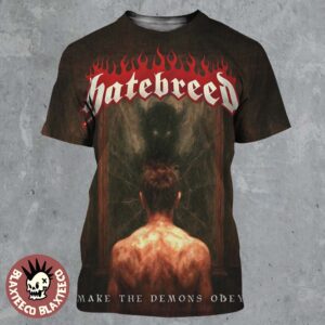 Hatebreed Make The Demons Obey Song Cover Art All Over Print Shirt