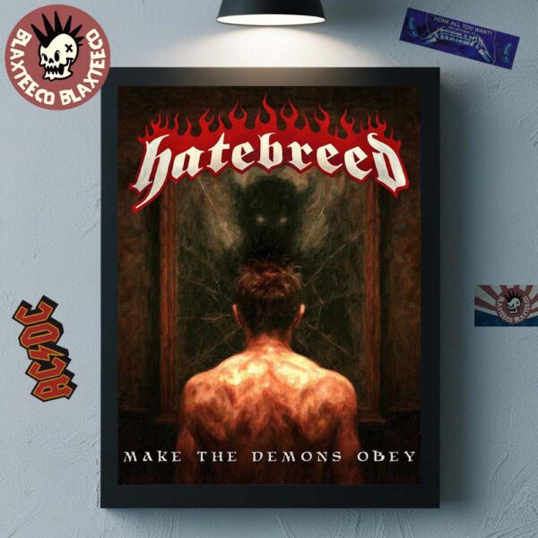 Hatebreed Make The Demons Obey Song Cover Art Home Decor Poster Canvas