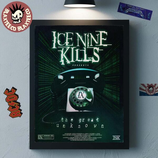 Ice Nine Kills The Great Unknow Single Cover Art Home Decor Poster Canvas