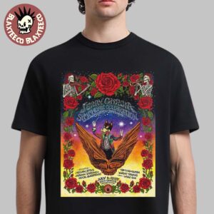 Jerry Garcia Symphonic Celebration With The Colorado Symphony Official Event Poster In Morrison Colorado At Red Rocks Amphitheatre On July 6 2025 T-Shirt