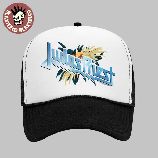 Judas Priest British Steel Summer 2025 Tropical Trucker Hat