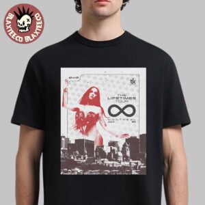 Katy Perry The Lifetimes Tour 2025 Montreal Canada Poster At Bell Centre On July 30 2025 Classic T-Shirt