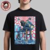 Lorna Shore Unbreakable Through Ice And Cold Fire And Brimstone Knight Versus Dragon Two Sided T-Shirt
