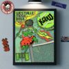 King Gizzard And The Lizard Wizard New Haven Connecticut 2025 Concert Poster At Westville Music Bowl On July 30 2025 Home Decor Poster Canvas