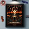 The Offspring Supercharged World Tour Camden New Jersey 2025 Concert Poster At Freedom Mortgage Pavilion On July 29 2025 Black Magic Witch Art Home Decor Poster Canvas