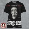 Blood Incantation Absolute Elsewhere North America Tour 2025 Black And Grey Tie Dye T-Shirt