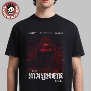 Lady Gaga The Mayhem Ball Tour 2025 2026 Opera Haus Poster Art Unisex T-Shirt