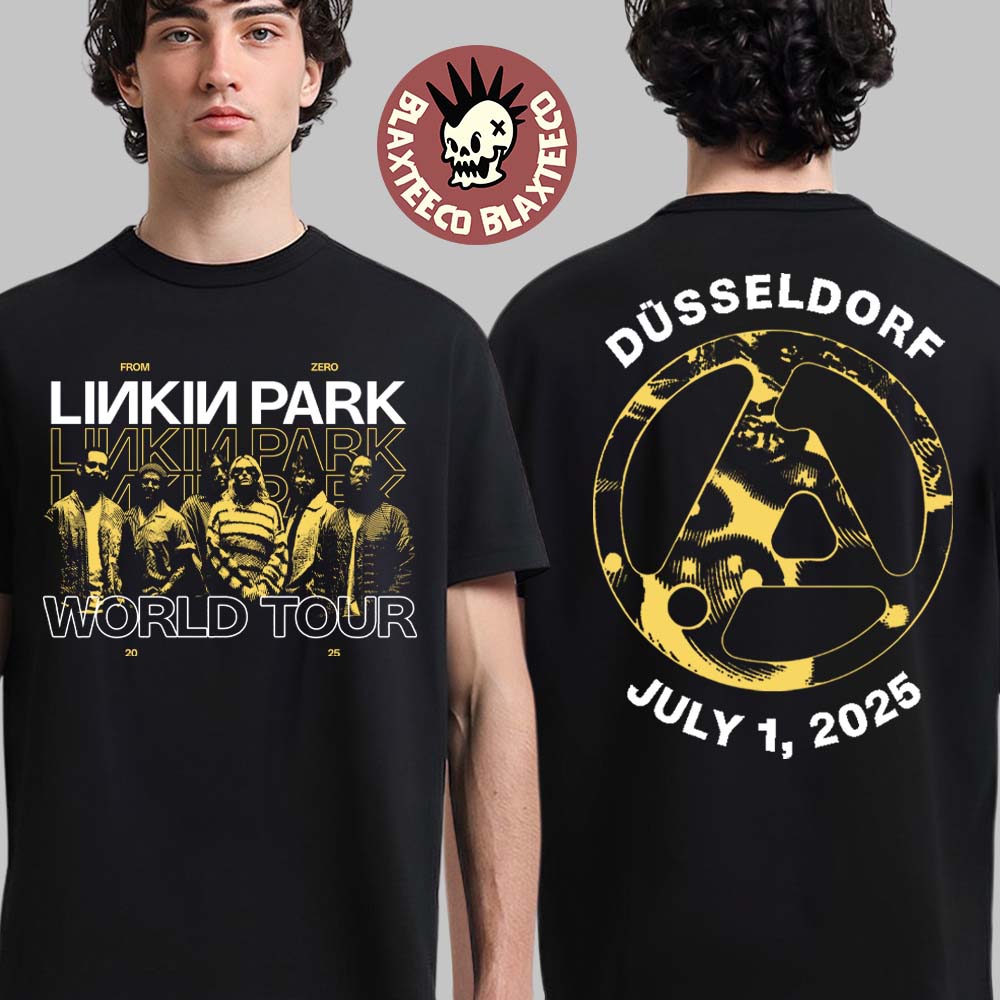 Linkin Park Dusseldorf Germany 2025 Exclusive Merch Tee At